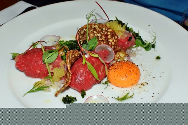 steak tartare, Warsaw, Mała Polana Smaków, Andrzej Polan, Polish cuisine