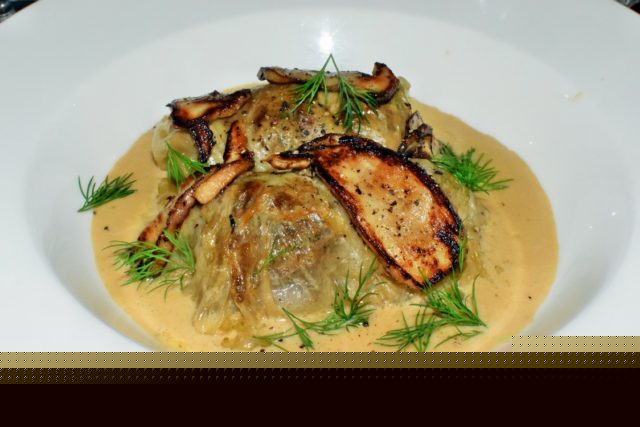 Mała Polana Smaków, Andrzej Polan, Warsaw, Polish cuisine, cabbage rolls, goose