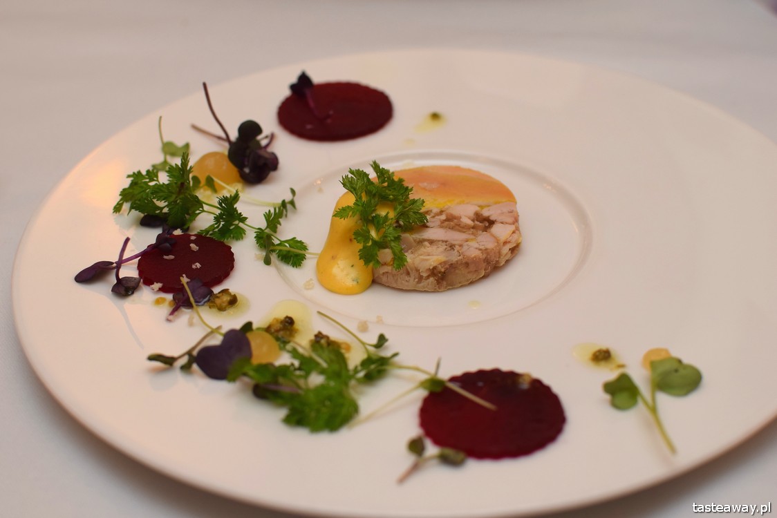 terrina z królika, La Rotisserie, Le Regina, Paweł Oszczyk