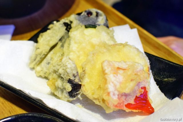 tempura, vegetables, Uki Uki, udon,udon noodles, noodles japanesei udon, Warsaw