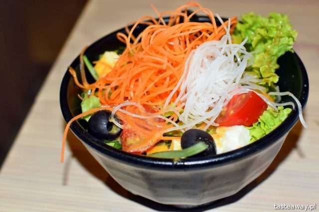 salada, Uki Uki, udon, Warsaw
