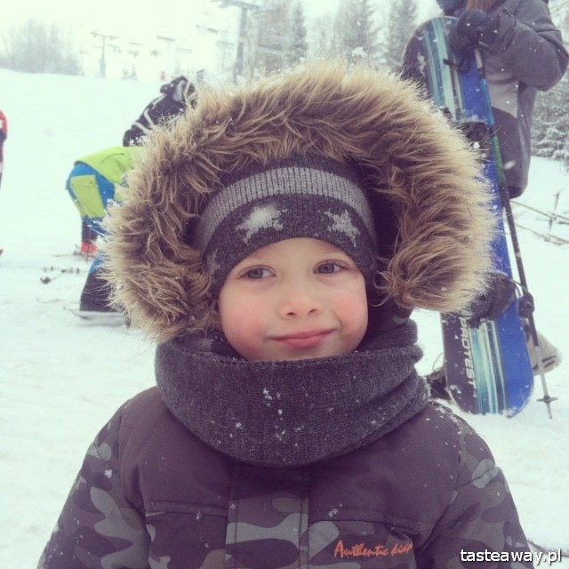 Wierchomla, narty z dzieckiem, travelling with a child