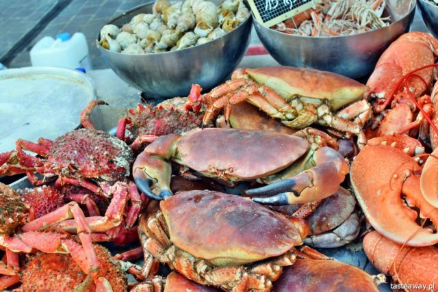seafood, fish market, lobster, Normandy, France, what to eat in Normandy, culinary guide, Trouville-Sur-Mer, what to eat in France