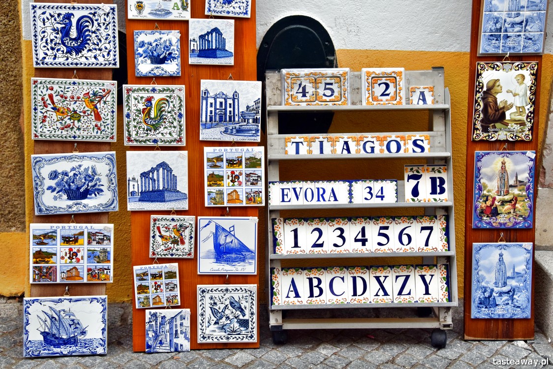 Evora, Portugalia, Alentejo, azulejos, co zobaczyć w Portugalii, atrakcje Alentejo, co kupić w Alentejo