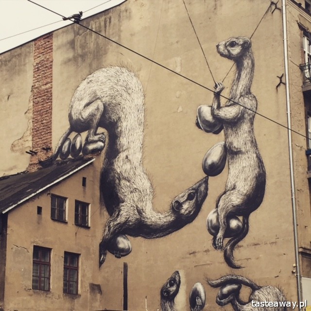 Łódź, murale, Łodź na weekend