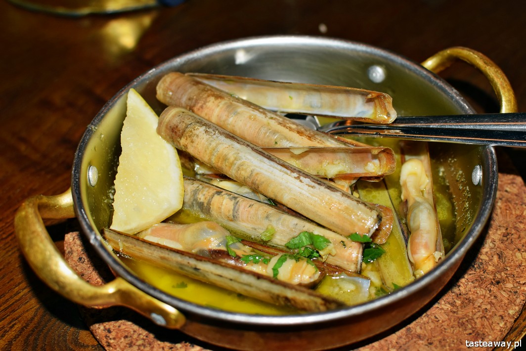 Sea me, Lizbona, gdzie jeść w Lizbonie, restauracje Lizbona, , navajas, brzytwy