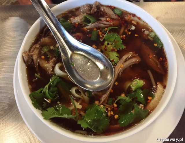 zupa z kaczki, Thai cuisine, where to go for Thai food, Warsaw, Thaisty, like in Bangkok