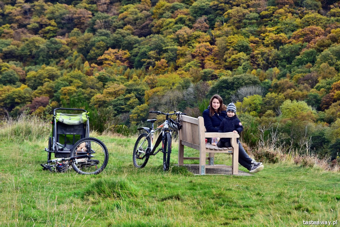 Elan Valley, Walia, Wielka Brytania, co zobaczyć w Walii, najpiękniejsze miejsca w Walii, Walia rowerem, rower z dzieckiem