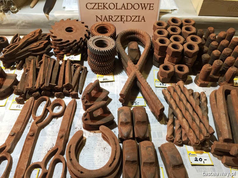 jarmarki świąteczne, jarmark świąteczny w Krakowie, jarmarki świąteczne w Polsce, przygotowania do świąt, czekoladowe narzędzia