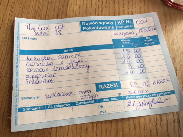 The Cool Cat, Warszawa, Powiśle, restauracje