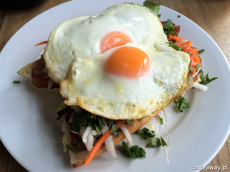 The Cool Cat, restauracje, Warszawa, Powiśle, śniadanie, gdzie na śniadanie, banh mi