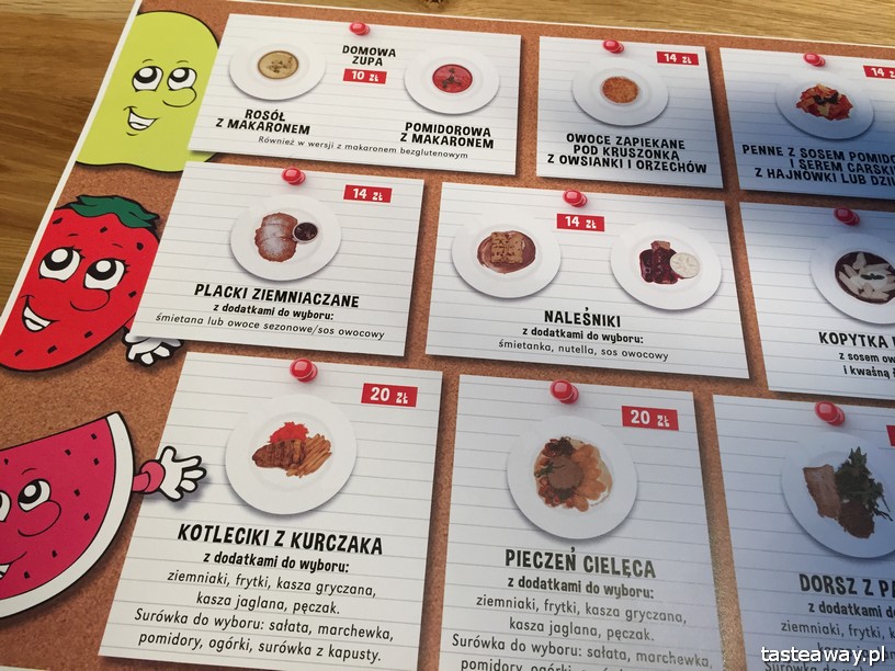 Kuchnia Otwarta, miejsca przyjazne dzieciom, restauracje przyjazne dzieciom, rodzinny obiad, kącik dla dzieci, Wilanów, menu dla dzieci