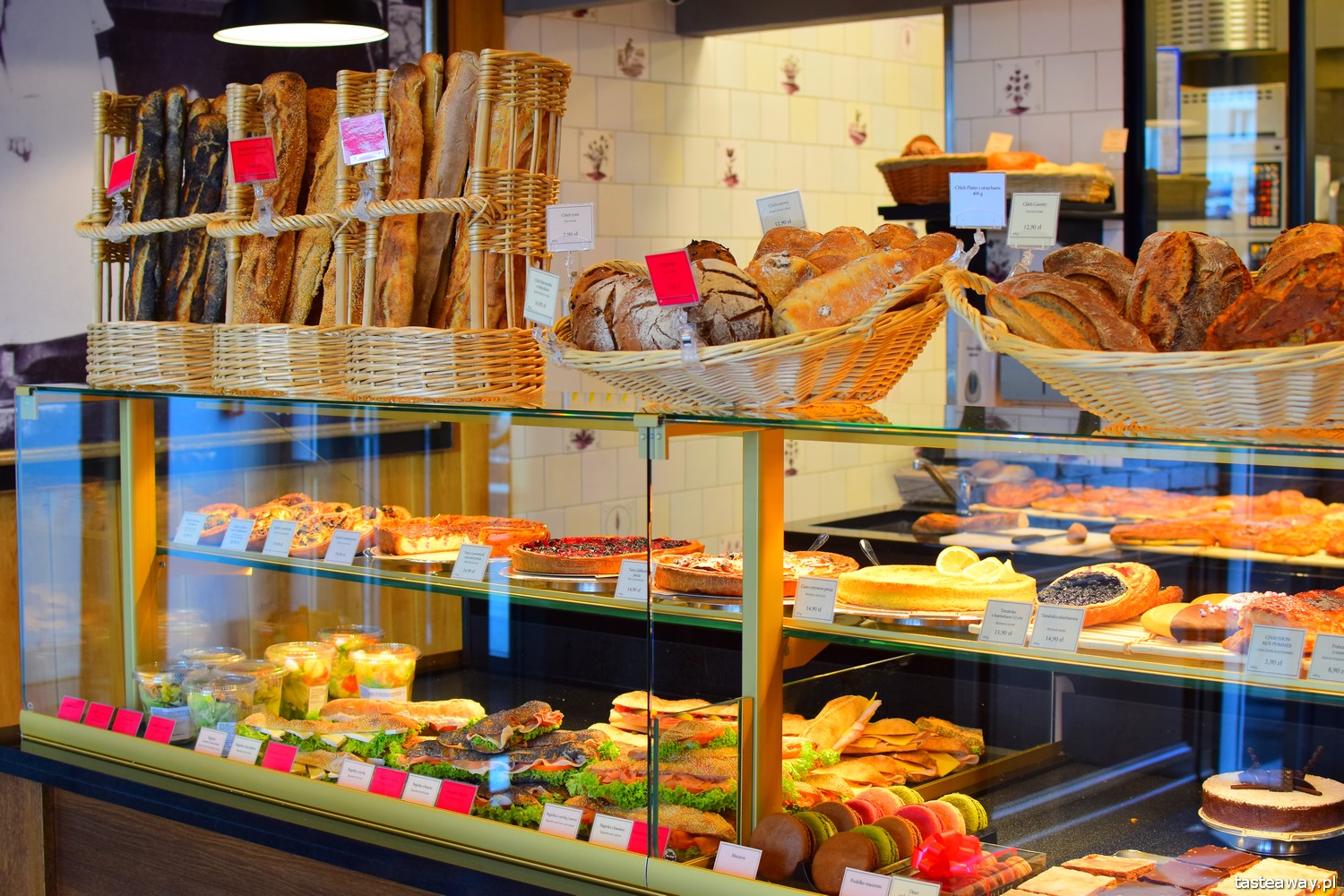 Francja, piekarnie, boulangerie, PAUL, PAUL w Warszawie