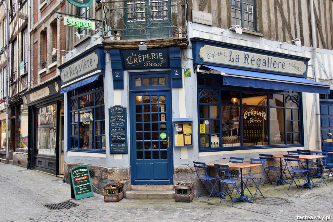 Francja, naleśniki, crepes, creperie