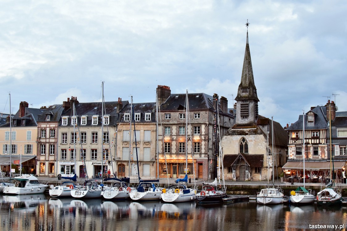 Francja, Normandia, Honfleur, zakochać się we Francji