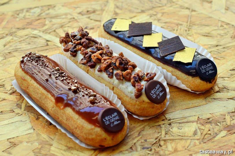 eklerki, Paryż, Francja, PAUL,