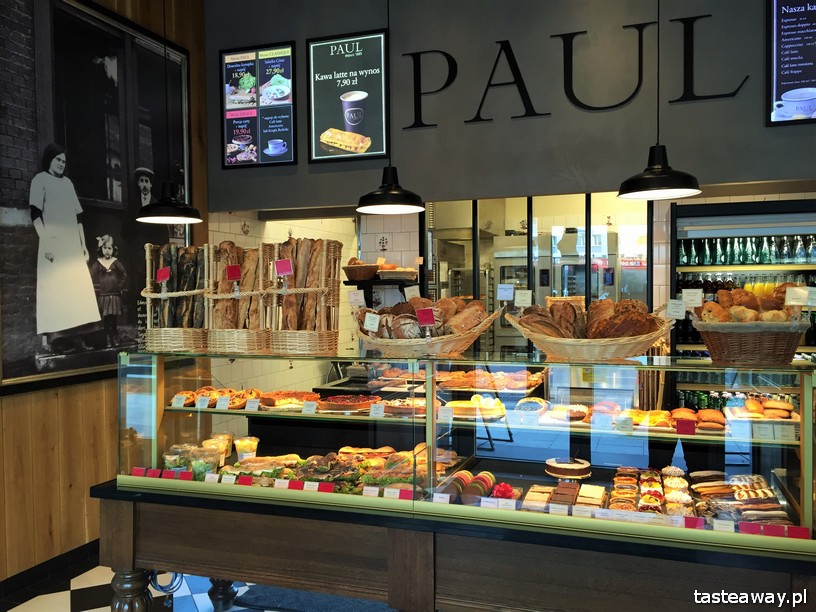 Francja, piekarnie, boulangerie, PAUL, PAUL w Warszawie