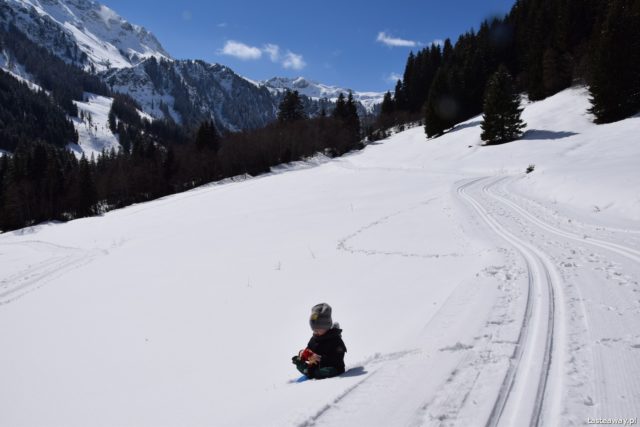 Saalbach, Leogang, Hinterglemm, Lindlingalm, Austria, Zima