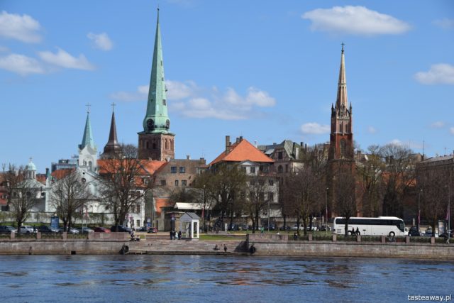 Łotwa, Ryga, co zobaczyć w Rydze, Ryga- atrakcje, starówka w Rydze, panorama Rygi, panorama starówki