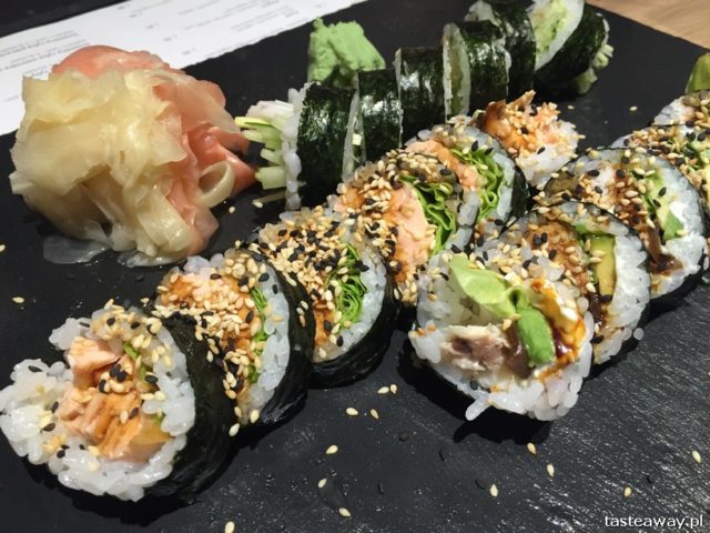 zjeść Wrocław, gdzie jeść we Wrocławiu, restauracje Wrocław, sushi Wrocław, gdzie na sushi we Wrocławiu, Szajnochy 11, sushi