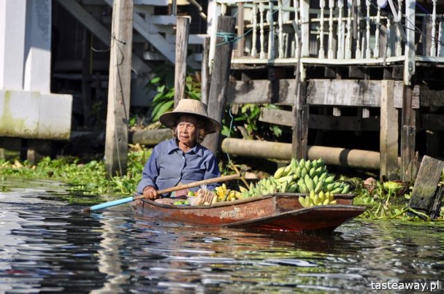 Bangkok, Tajlandia, co zobaczyć w Tajlandii, co zwiedzić w Tajlandii, co zobaczyć w Bangkoku, Damnoen Saduak, pływający targ, floating market