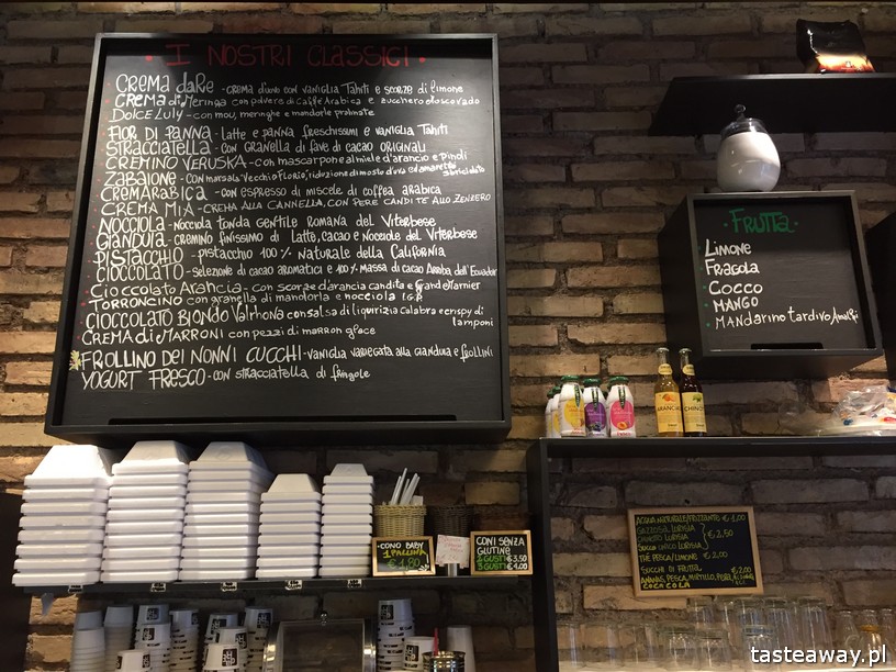 Rzym, lodziarnie w Rzymie, gdzie na lody w Rzymie, gdzie na kawę w Rzymie, najlepsze lody w Rzymie, najlepsza kawa w Rzymie, daRe