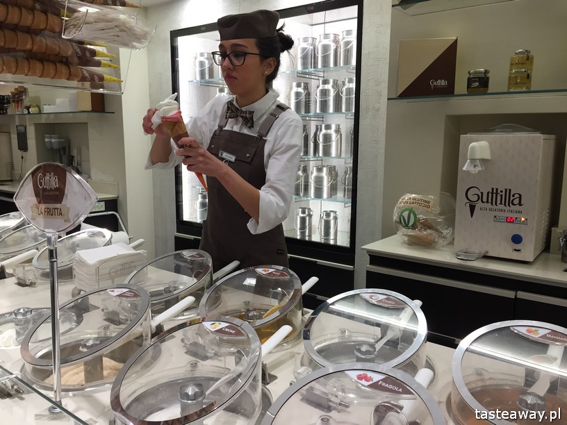 Rzym, lodziarnie w Rzymie, gdzie na lody w Rzymie, gdzie na kawę w Rzymie, najlepsze lody w Rzymie, najlepsza kawa w Rzymie, Gutilla