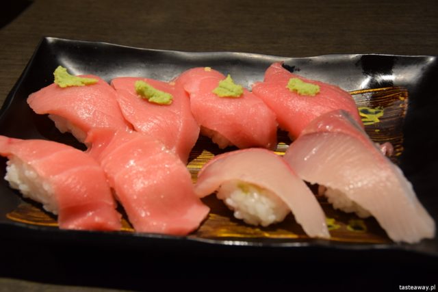 sushi w Japonii, jakie jest sushi w Japonii, jak smakuje sushi w Japonii, nigiri