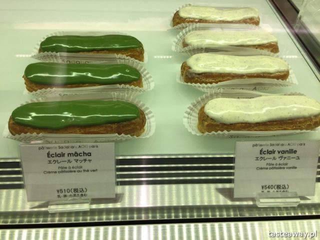 matcha, japońska zielona herbata matcha, matcha latte, Japonia, co jeść w Japonii, japońskie desery, lody z zielonej herbaty, lody matcha, Sadaharu Aoki