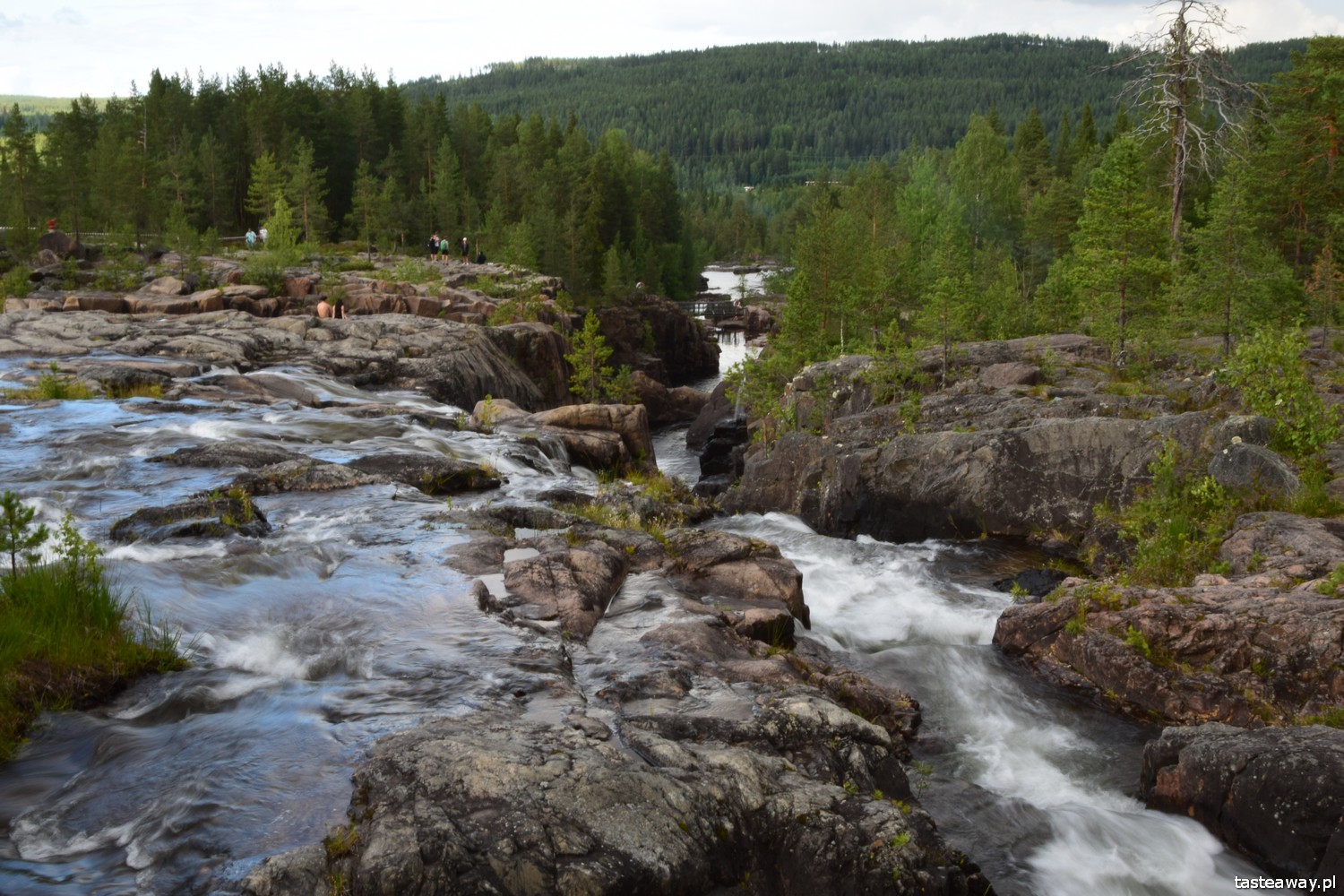 Szwecja, Mavikens Camping, natura, co robić w Szwecji, urlop w Szwecji, wakacje w SzwecjiSzwecja, Mavikens Camping, natura, co robić w Szwecji, urlop w Szwecji, wakacje w Szwecji, wodospad, Storfosen