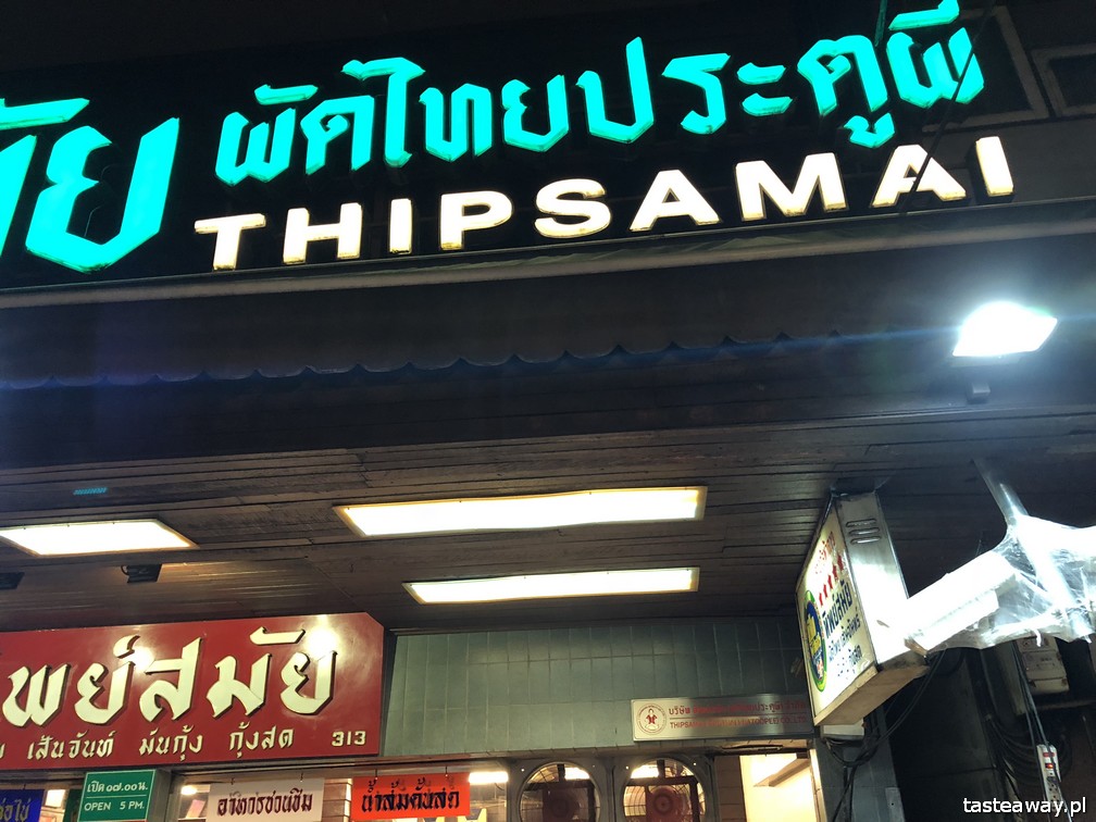 pad thai, gdzie na pad thaia w Bangkoku, najlepszy pad thai w Bangkoku, co zjeść w Bangkoku, co robić w Bangkoku, Thip Samai