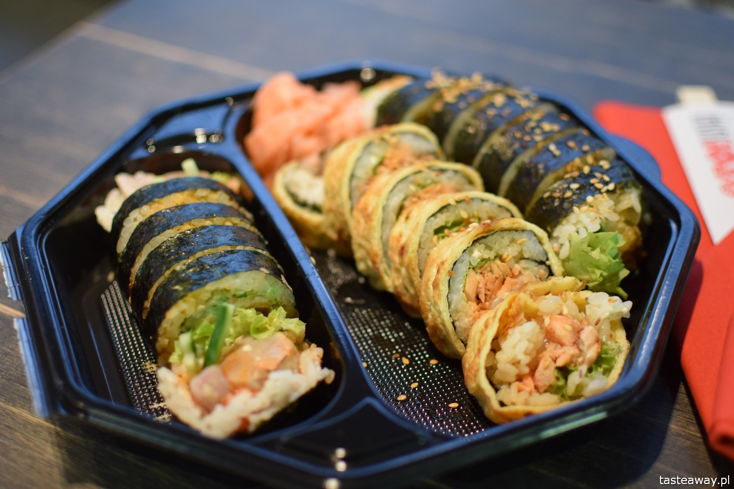 sushi na wynos, Oto Sushi, gdzie zamawiać sushi na wynos, PizzaPortal.pl, dobre sushi na wynos, maki