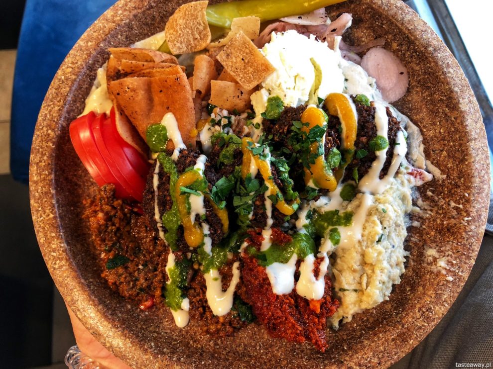 Tahina Wilcza, gdzie na falafele, kuchnia arabska, arabski street food, Tahina Bowl, falafel