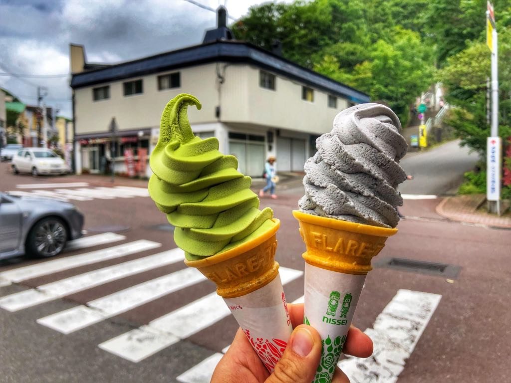 Hokkaido lody soft cream