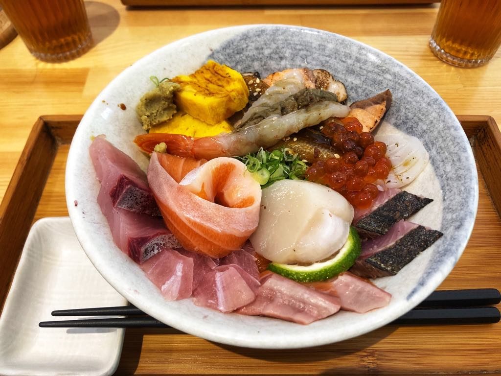 donburi z czarnym ryżem