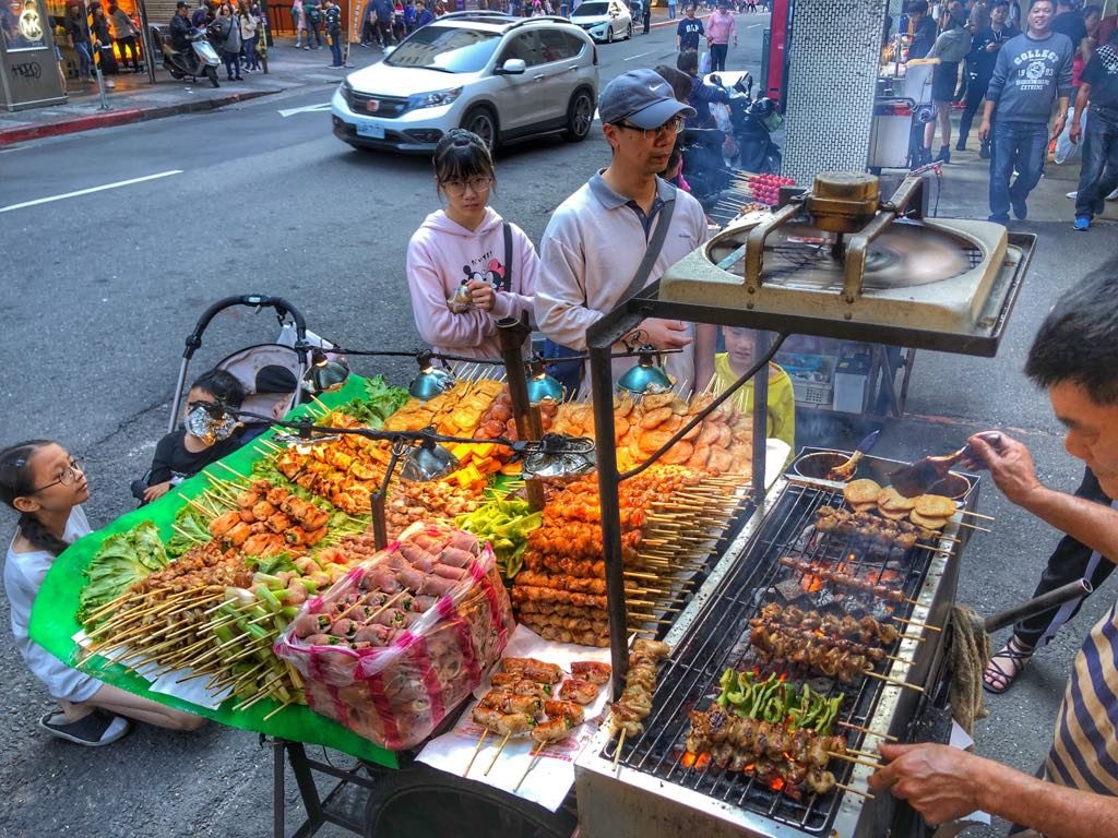 street food w Ximending