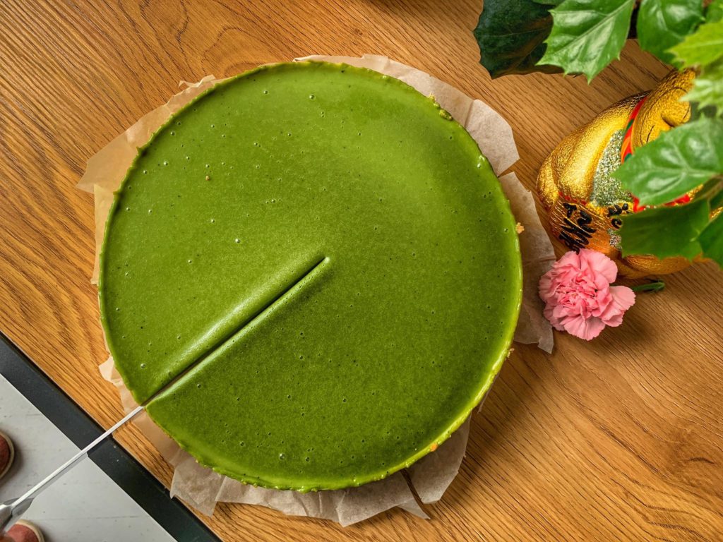 sernik matcha pieczony_3