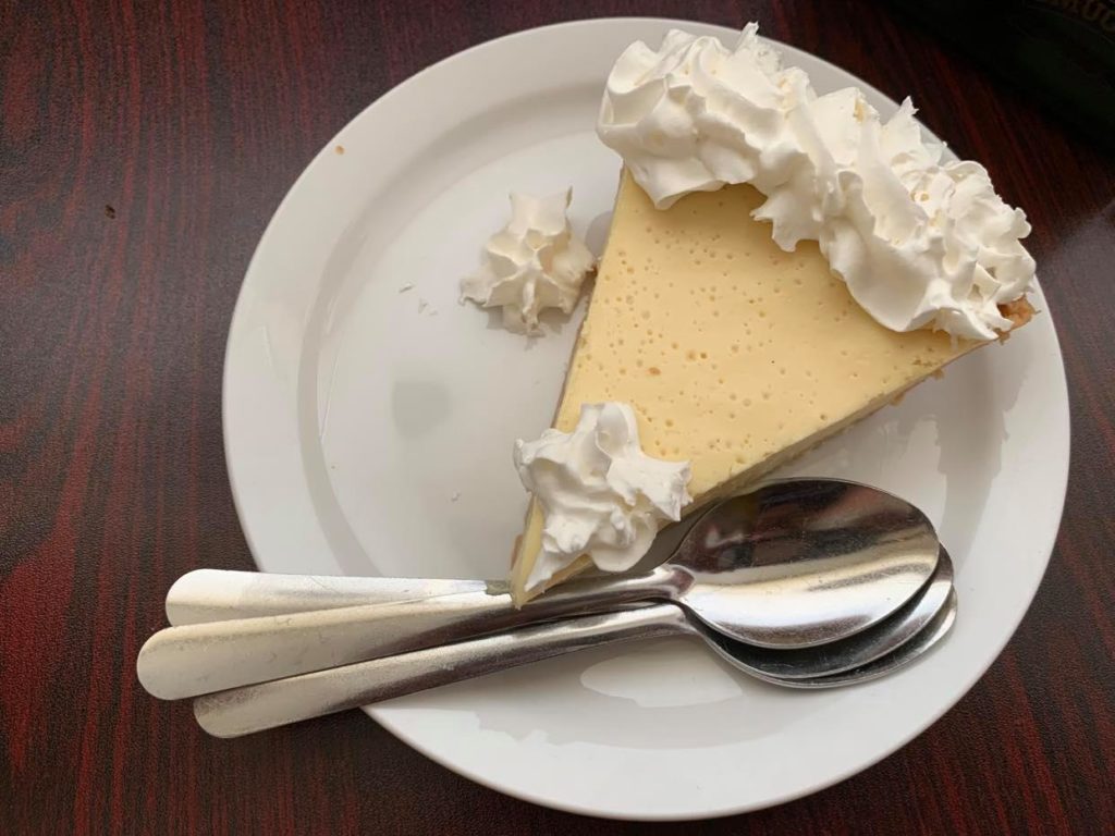 key lime pie - diner