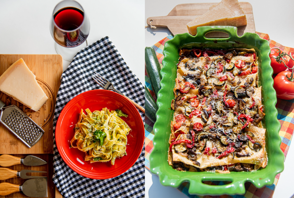 włoska uczta_makaron_parmiggiana