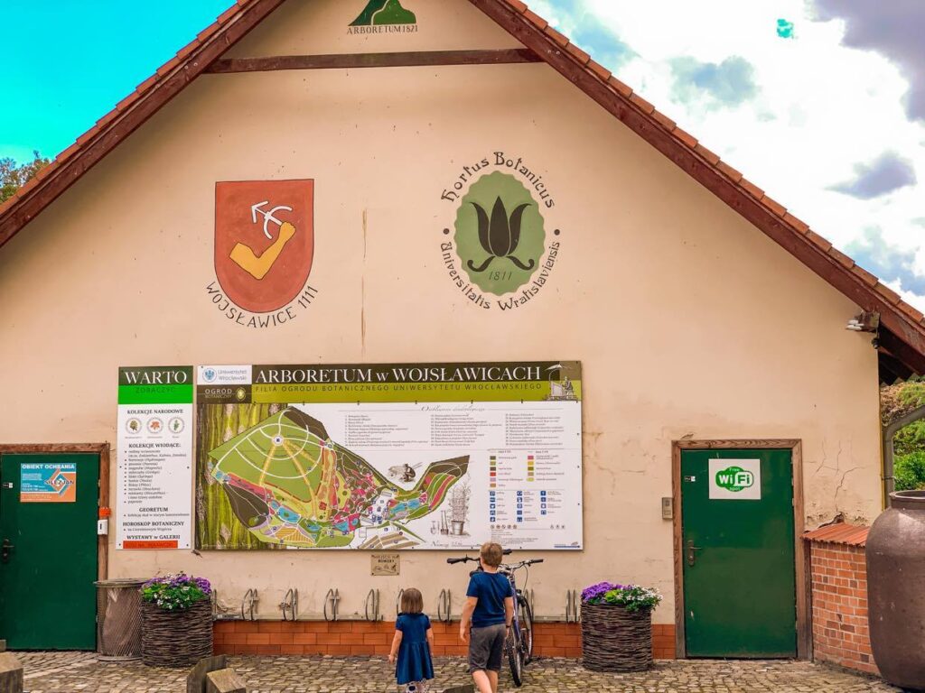 Arboretum Wojsławice_mapa