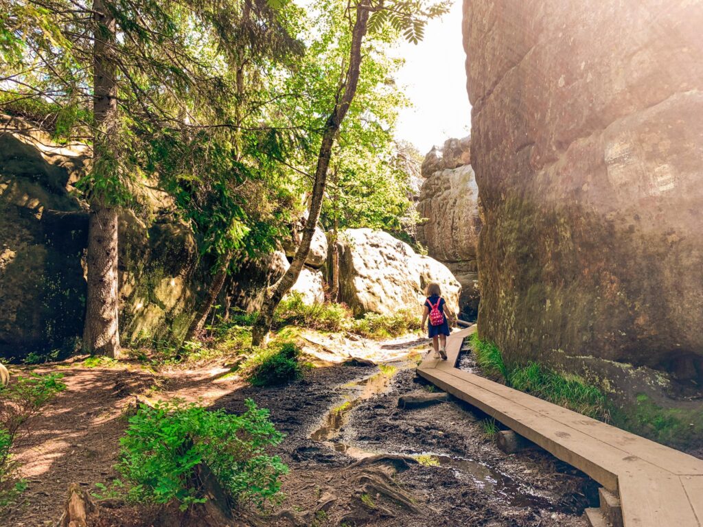 dzieci na trasie, Błędne Skały