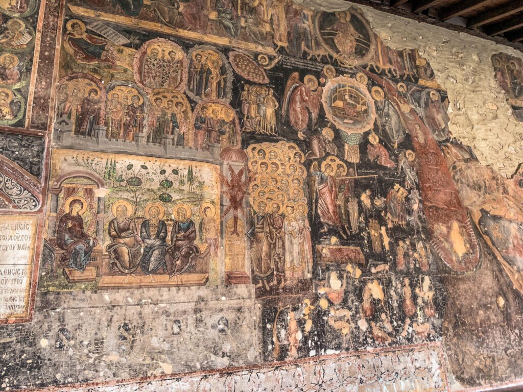 Monastyr Rożeński_freski