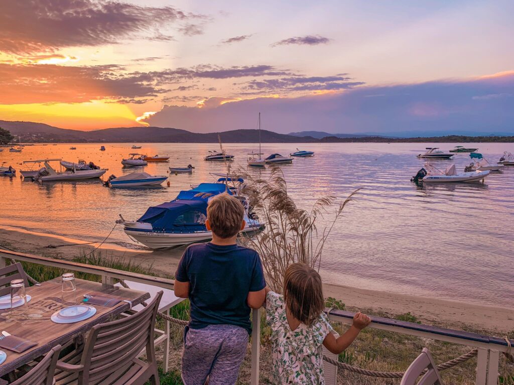 Vourvourou_Zachód słońca_2