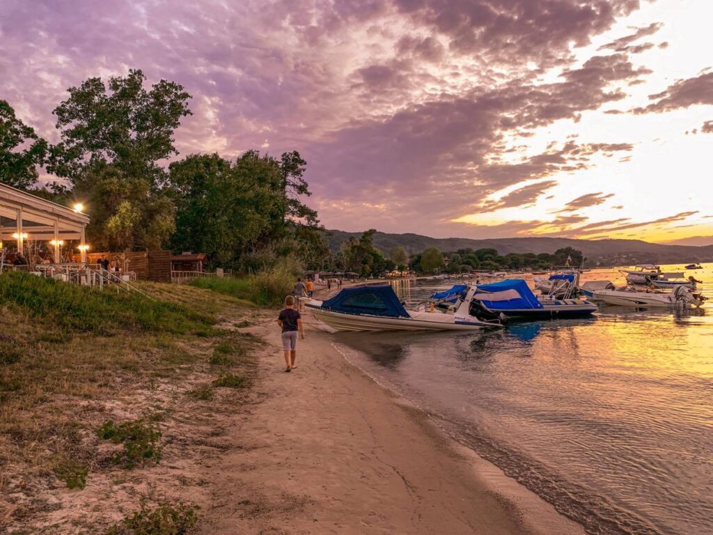 Vourvourou_zachód słońca