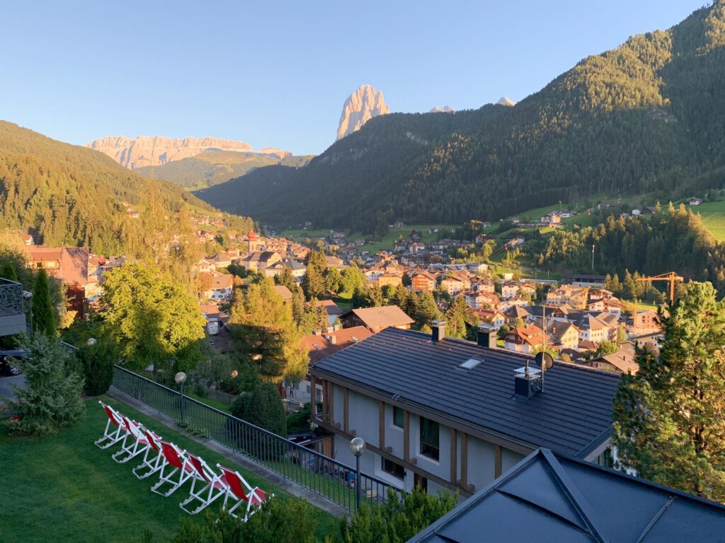 widok z tarasu Gran Tubla