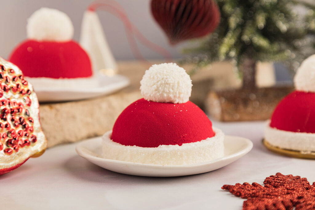 Santa Cap, ciastka DESEO, świąteczna ciastka DESEO, Santa Cap 2020, DESEO 2020