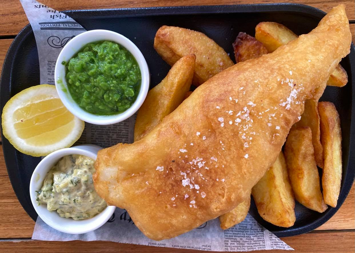 Bread Street Kitchen_fish and chips