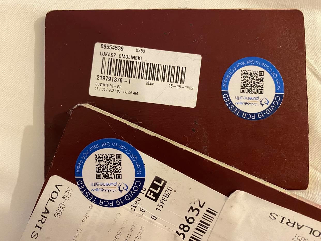 test na covid_QR kod