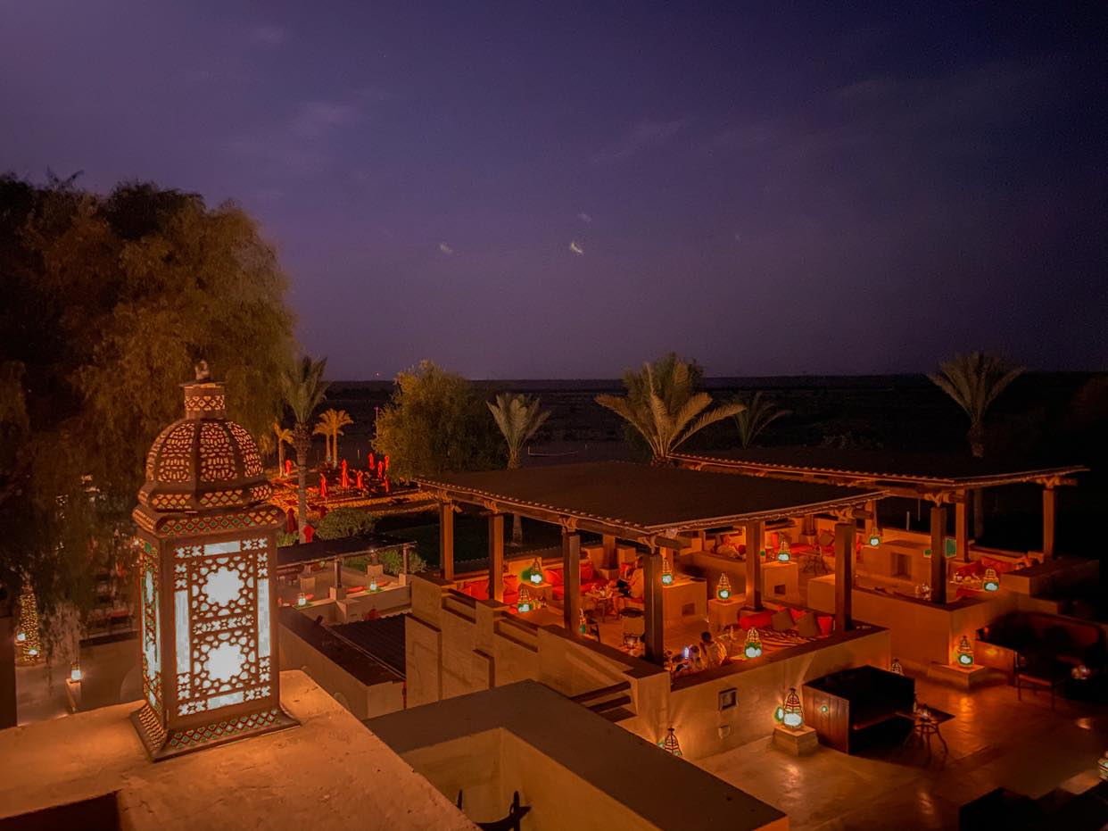 Bab al Shams_wieczorem