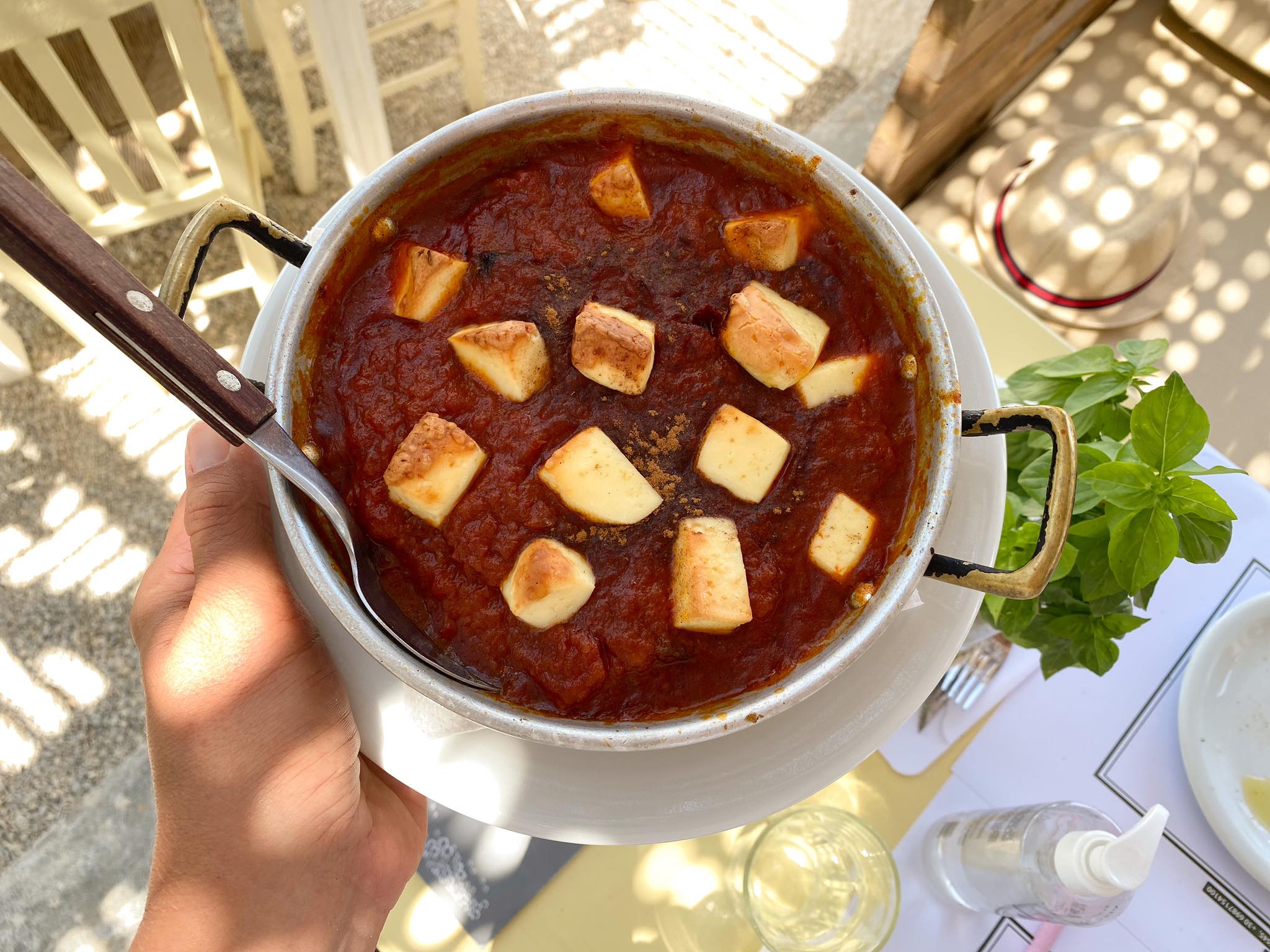 Faros Tou Alyko_2_eggplant saganaki